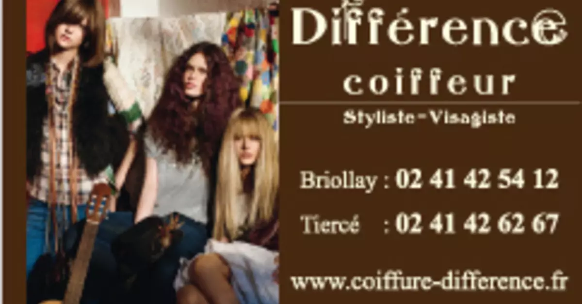 Difference Coiffure Saint-Barthélemy-d'Anjou | 4 avis, Horaires, Téléphone