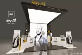 Magnifique ! Identik dévoile le stand MCB créé spécialement pour la collaboration avec M.POKORA
