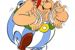 Les héros d'Asterix sans moustache