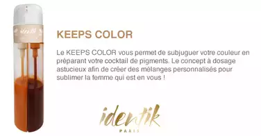 Lancement d'IDENTIK, nouvelle marque de coiffure faite par et pour les coiffeurs !