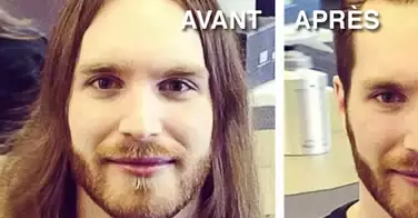 17 avant / après qui prouvent qu'une coiffure change un homme !