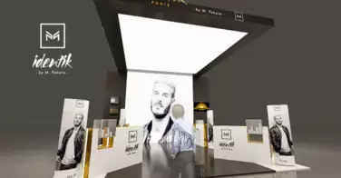 Magnifique ! Identik dévoile le stand MCB créé spécialement pour la collaboration avec M.POKORA