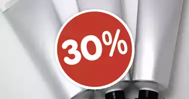 Plus que 4 jours pour bénéficier de -30% sur vos tubes de couleur !