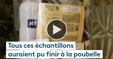 Cette coiffeuse a trouvé une idée géniale pour valoriser les échantillons !