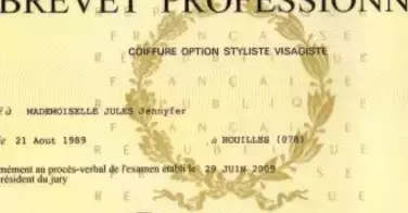 Résultats BP Coiffure 2011