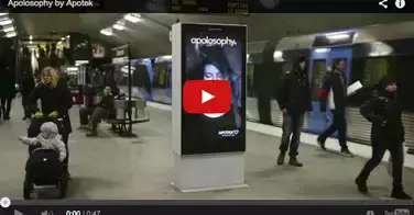 Une publicité décoiffante pour les cheveux