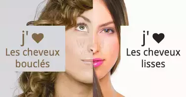 Êtes vous plutôt cheveux bouclés ou lissés ? A vous de voter !