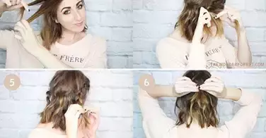 Voici les 10 meilleurs tutoriels coiffure pour cheveux mi-longs de Pinterest