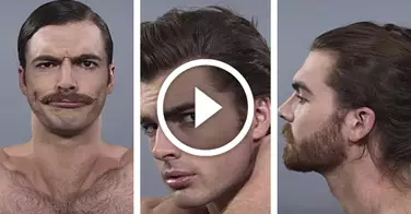 1 siècle de coiffure masculine résumé en 1 minute !