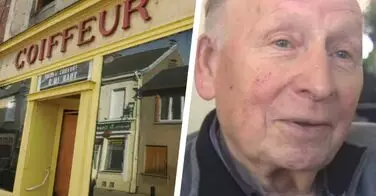 Le plus vieux coiffeur de France (90 ans) voit son salon réduit en cendres...